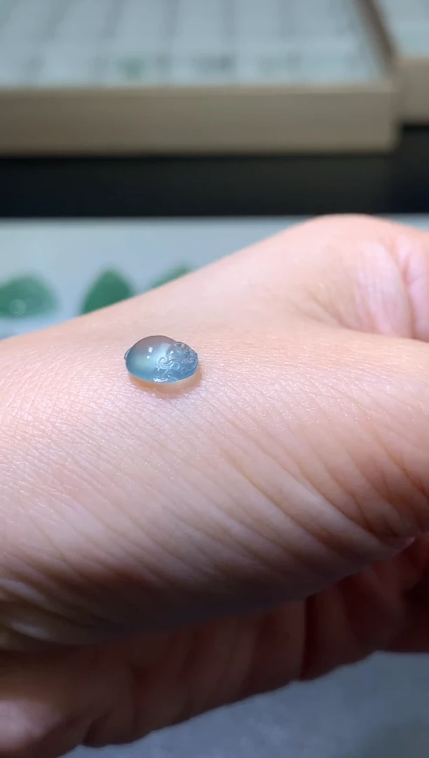 未镶嵌定制翡翠毛货 12.1-4.1-2.3