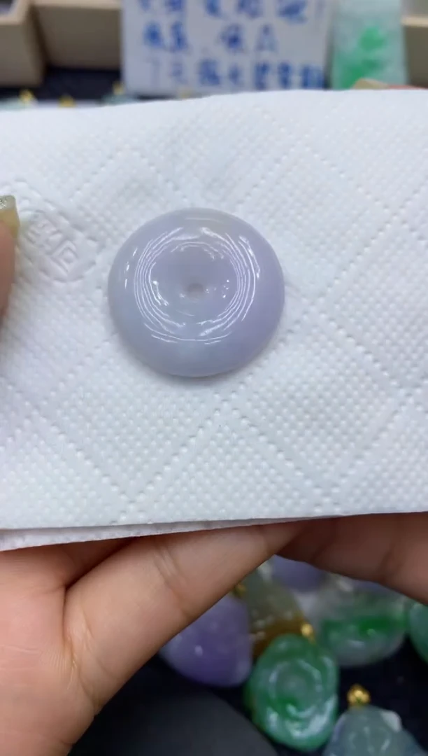 颈饰未镶嵌翡翠天然缅甸A货翡翠