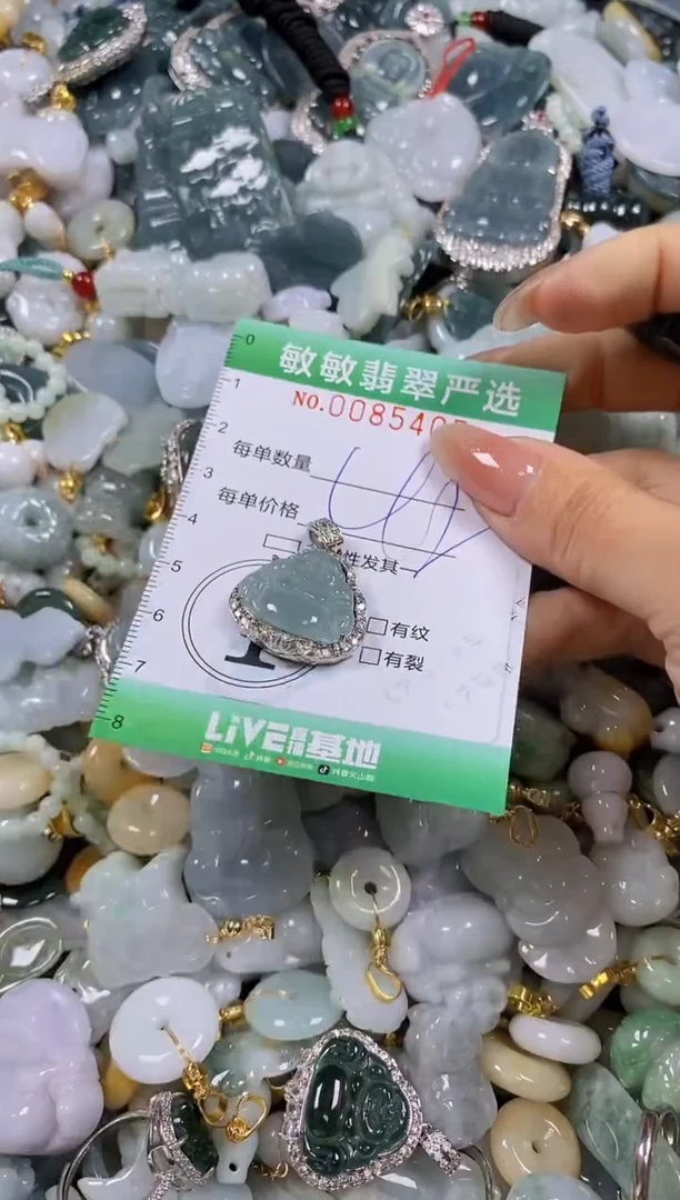 【闪购商品】翡翠颈饰未镶嵌闪购商品0085405