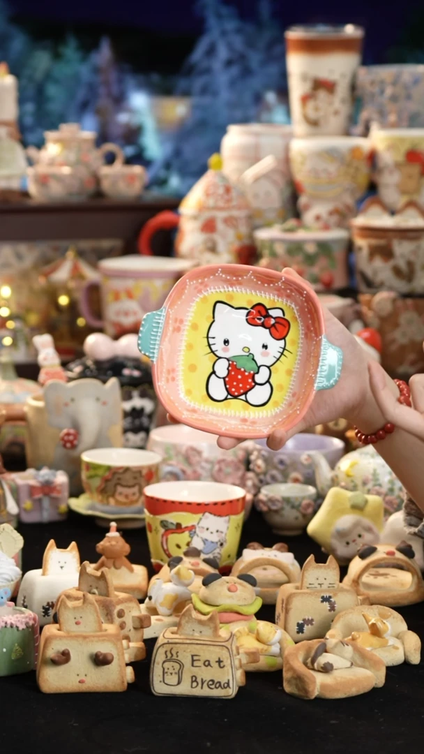 其他陶景德镇釉下彩手绘设计师款陶瓷