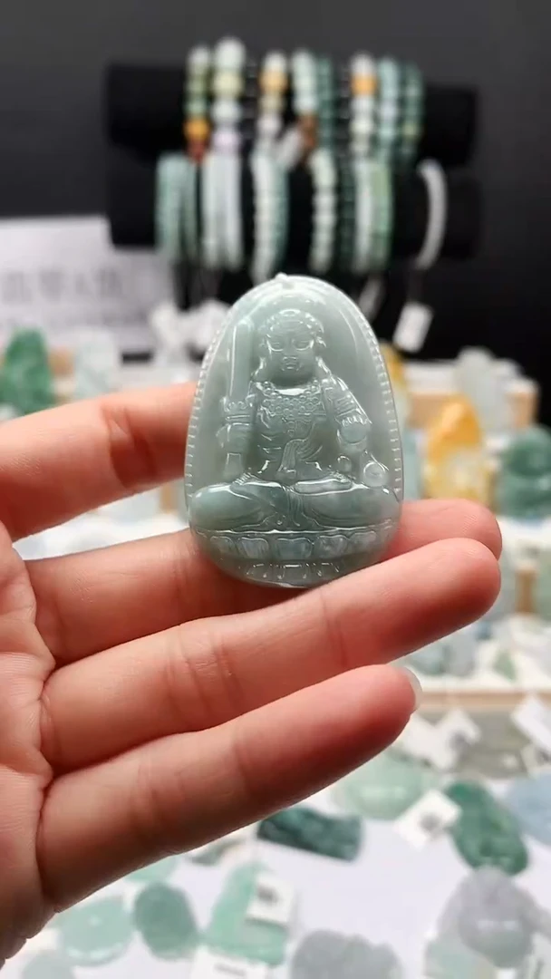 吊坠(不含链)未镶嵌翡翠101  不动明王吊坠（鸡）