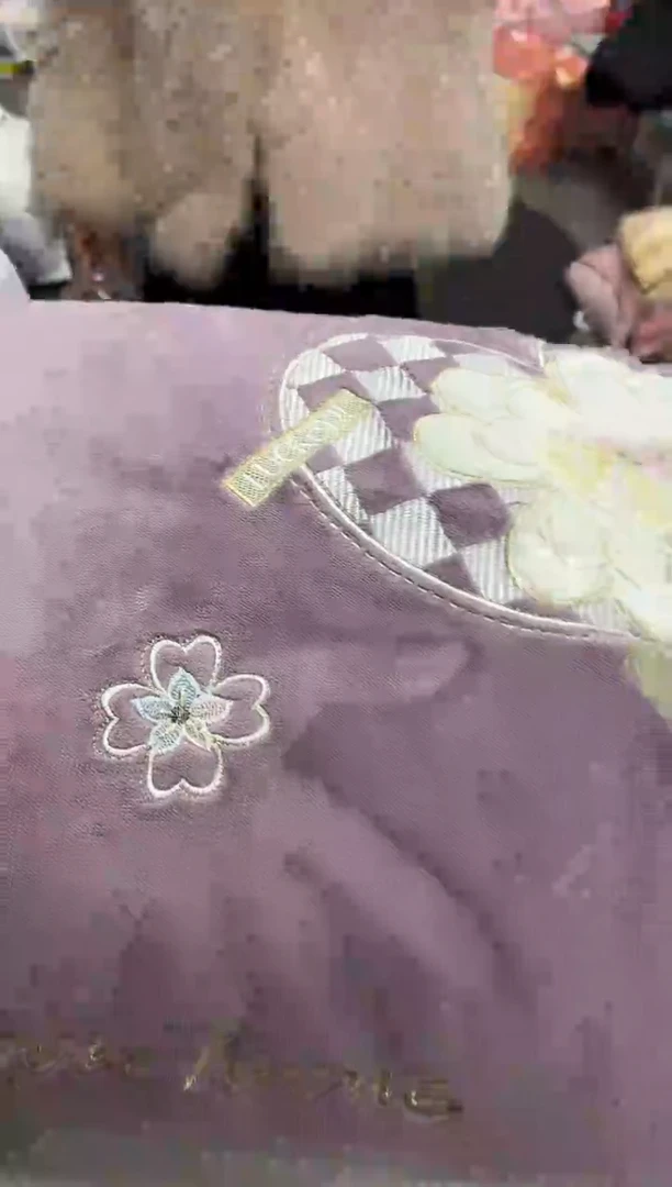 氨纶2米云绒四件套紫色