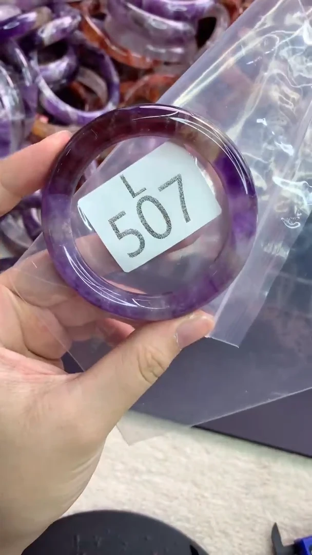 未镶嵌手镯水晶L507-52