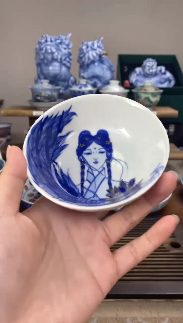 【闪购商品】小龙女普洱杯 陶瓷杯