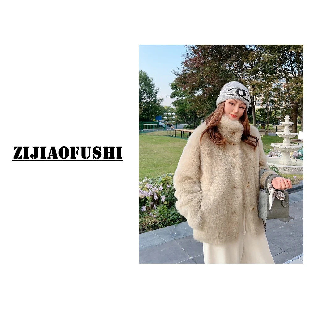 “暮光冬日”托斯卡纳真皮皮毛一体2024新品皮草外套 BDY-24051