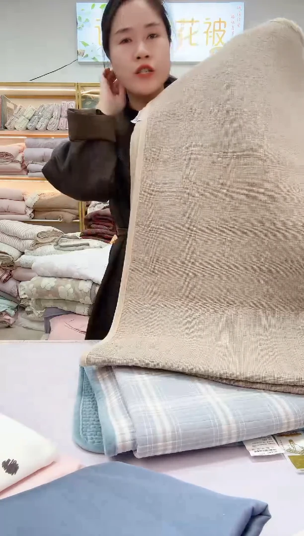棉棉+绒床盖