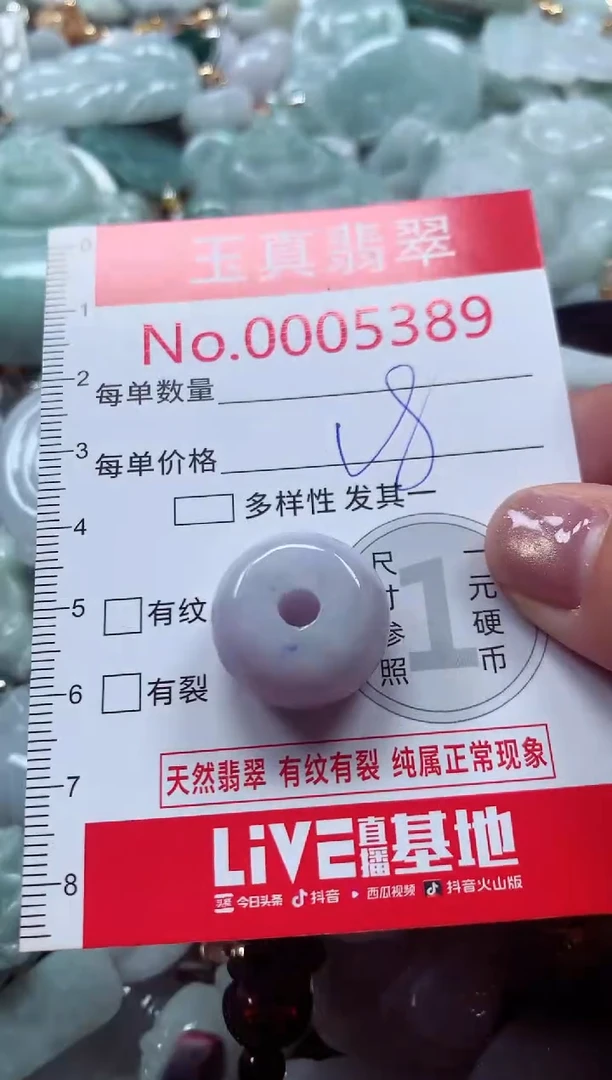 吊坠(不含链)未镶嵌翡翠5389