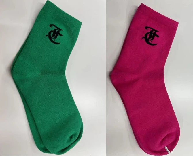 圣诞主题JUICYCOUTURE棉袜