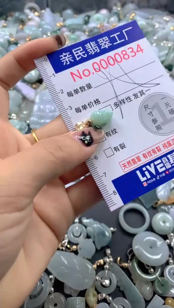 颈饰未镶嵌翡翠834