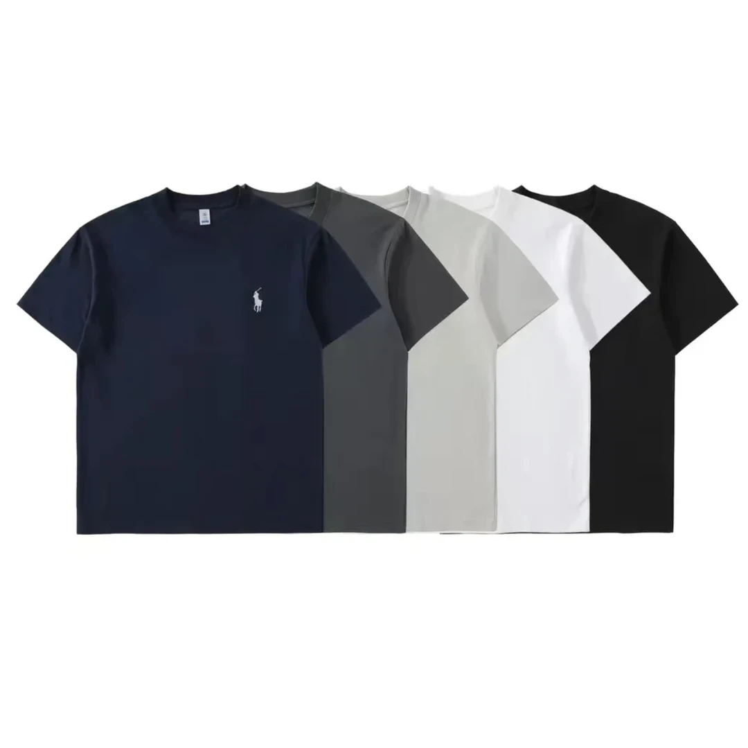 圆领基础大马男女Polo衫经典刺绣休闲修身商务