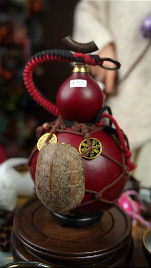 352号1100ml左右非遗大漆酒葫芦