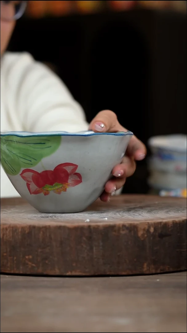 瓷片景德镇高温釉下彩（食品级）