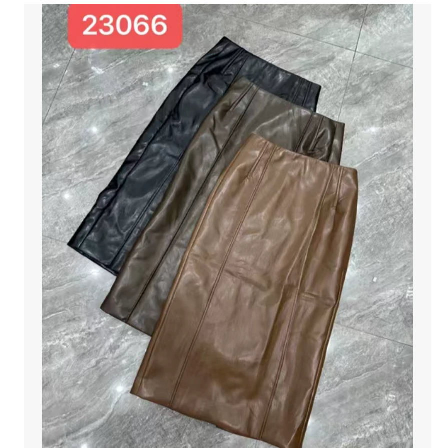 【南油玲姐】绿咖半身裙A23066