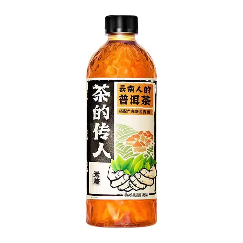康师傅 茶的传人 无糖云南普洱茶 500ml/瓶