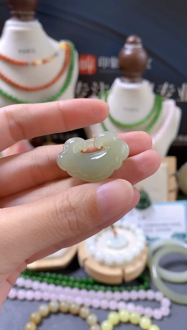 颈饰未镶嵌和田玉  天然和田玉/支持复检/多样性发一cg