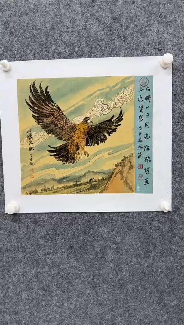 国画DH-LS老师绘画作品