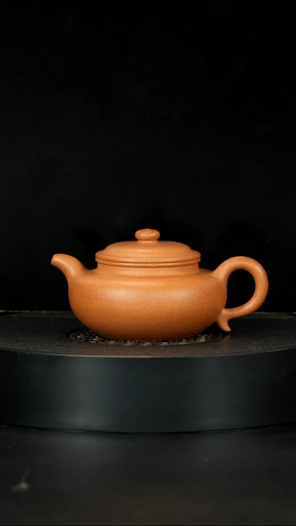 【闪购商品】紫砂茶壶明清老宕口葵金砂仿古