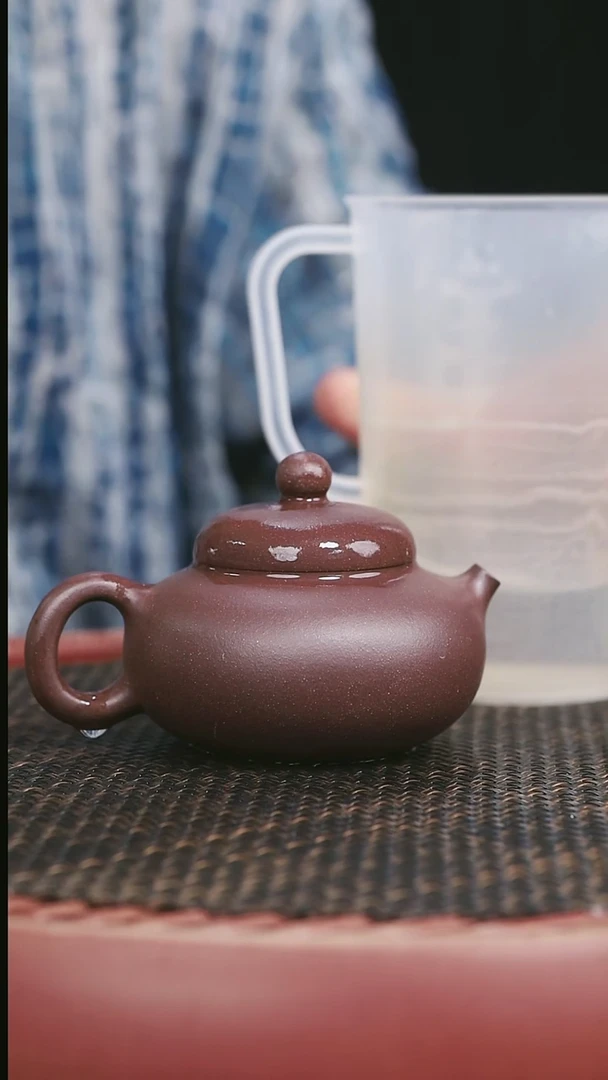 茶壶紫砂23号高砂老紫泥文旦200CC