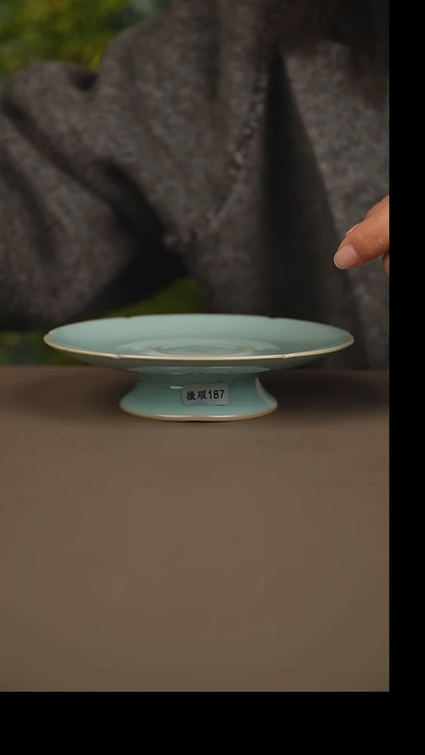 杯赵志强花口盏微暇