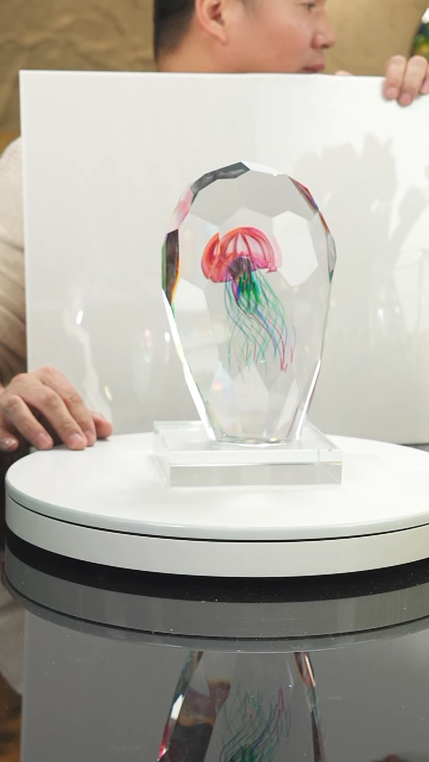 【闪购商品】摆件设计款水母摆件34号