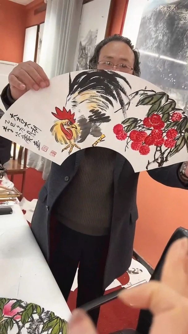 国画李火庆/国画/花鸟