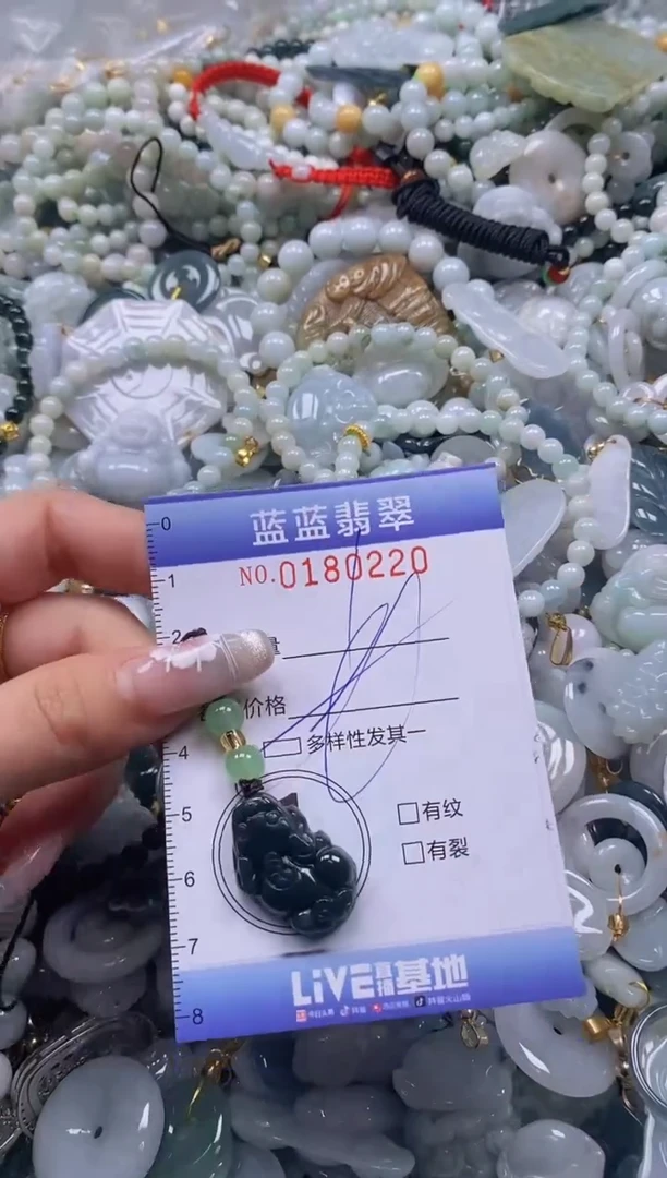 【闪购商品】翡翠颈饰未镶嵌闪购0180220多样性发其一