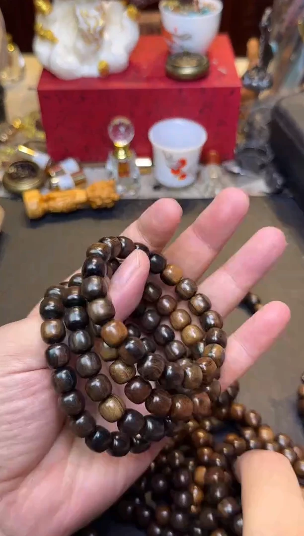 【闪购商品】乌木类手串/手链龙涎香直切单圈