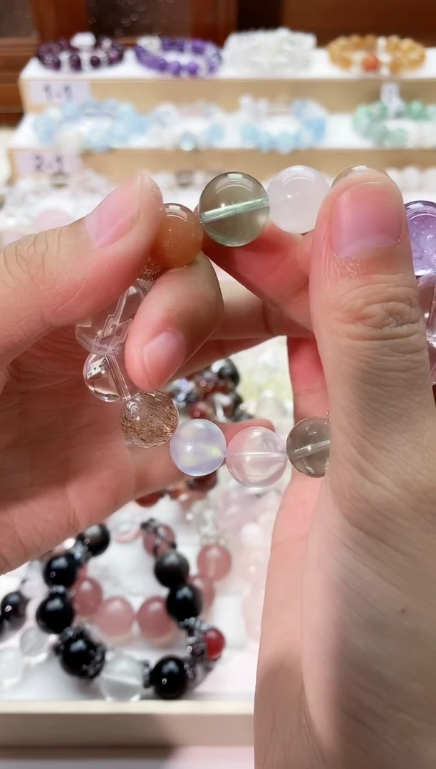 【闪购商品】水晶手串未镶嵌多宝手串