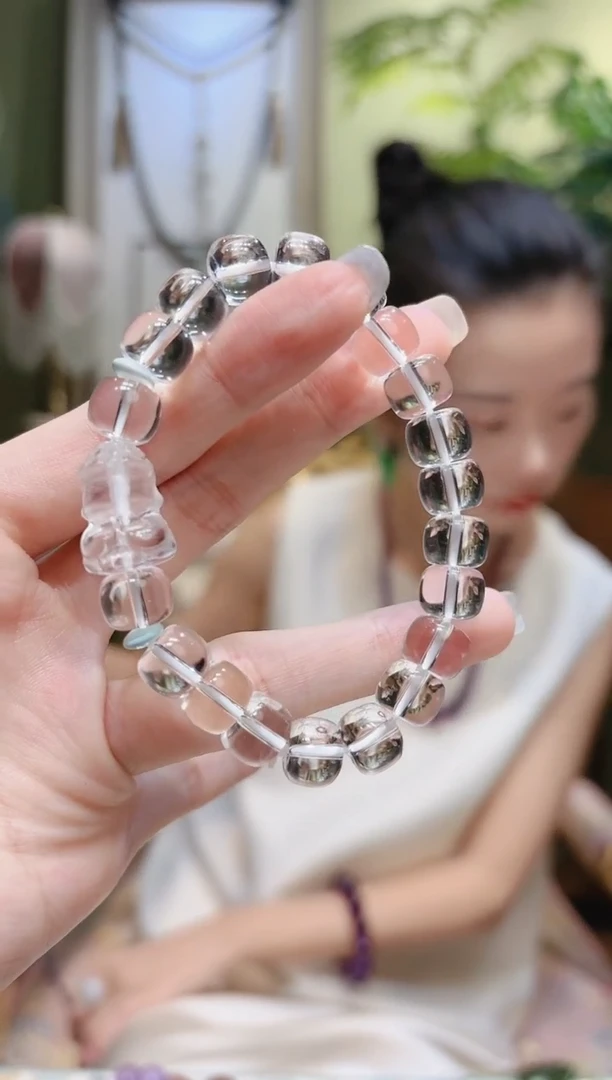 【闪购商品】水晶手串未镶嵌无相佛白水晶手串