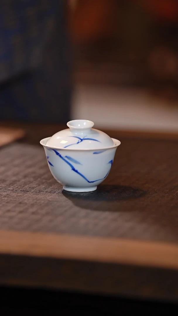 茶盏茶器茶空间的盖碗