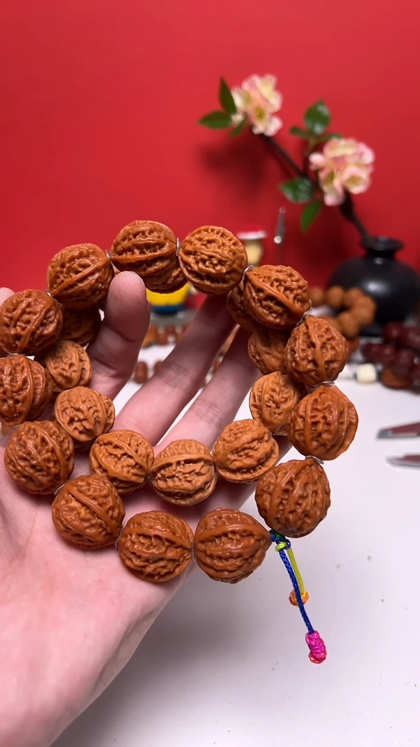 【闪购商品】文玩核桃手串野生小核桃