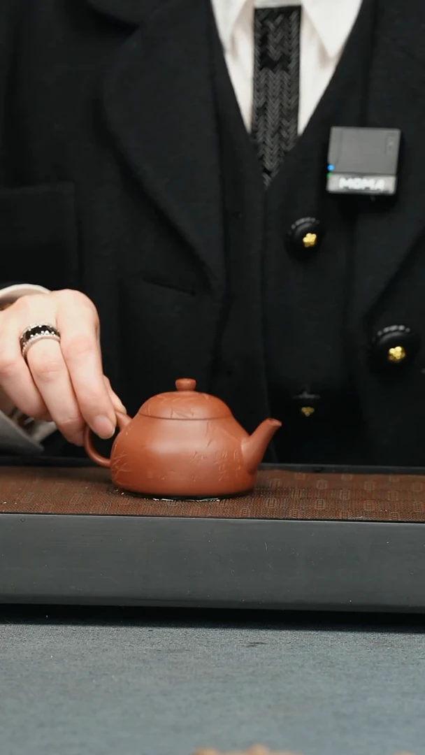 【闪购商品】紫砂茶壶五堂 半月-长吟版90cc