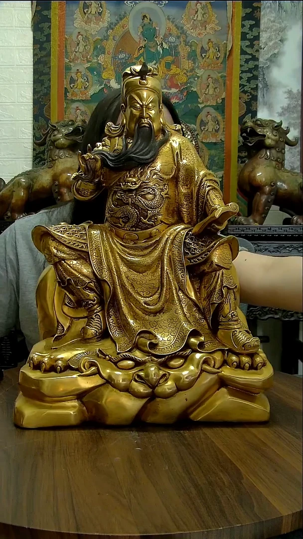 铜像造像铜造像造像关公