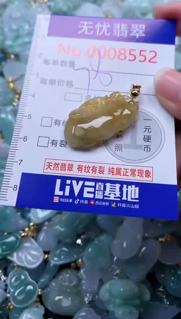 颈饰未镶嵌翡翠8552