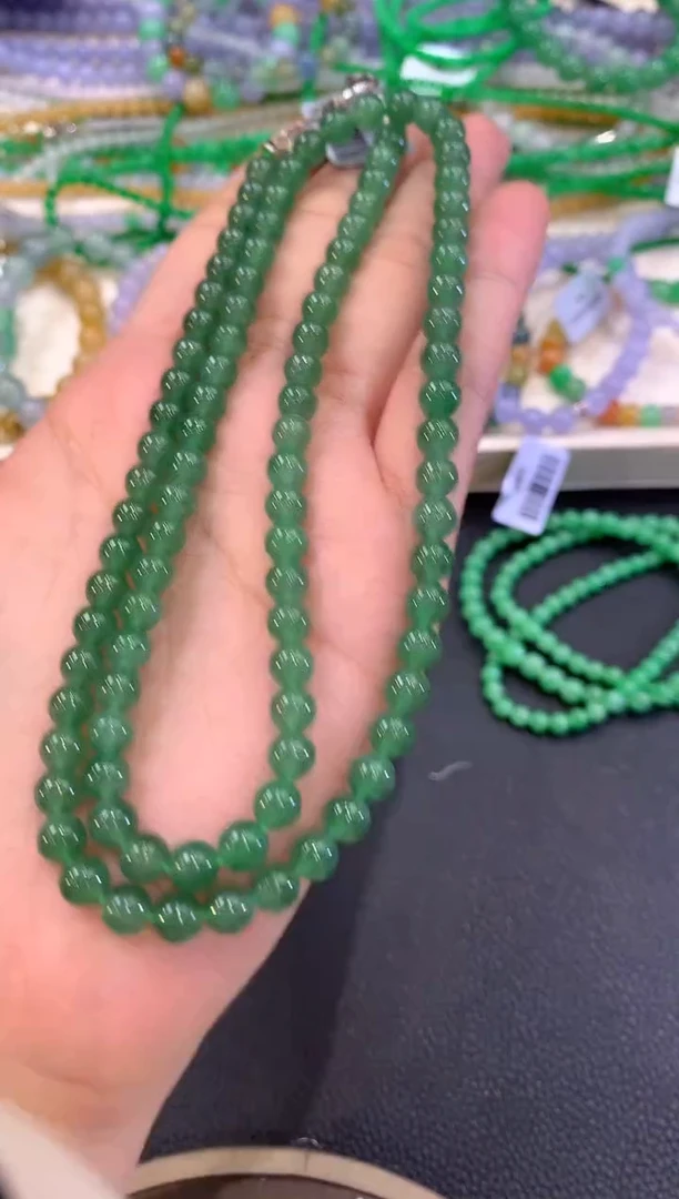 颈饰未镶嵌翡翠w2154