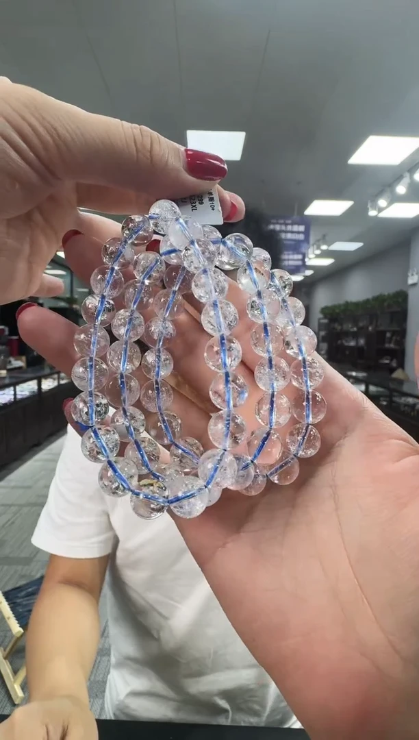 水晶手链未镶嵌6523XL 约10mm多样性发一件