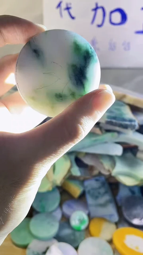 裸石翡翠纯天然翡翠A货134
