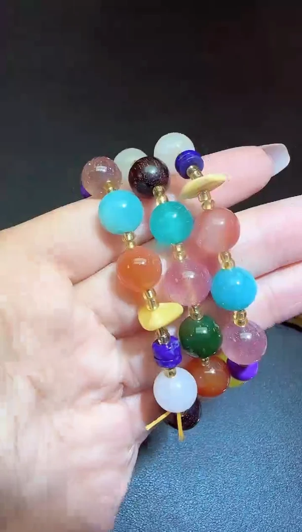 颈饰未镶嵌水晶手串多样性只发一件