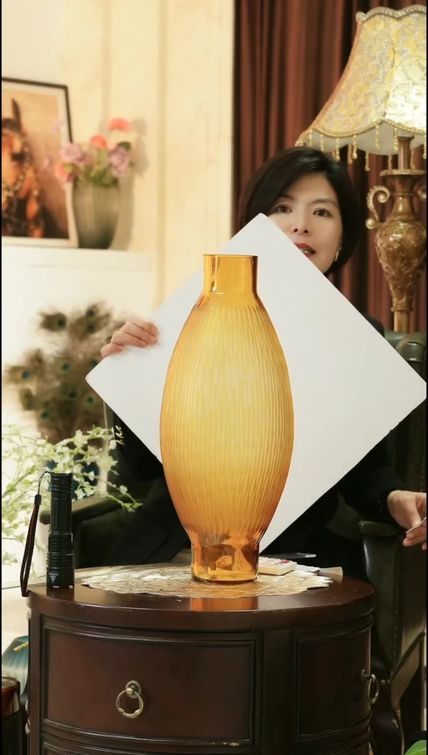 【闪购商品】琉璃手工艺品高50口6.5左右