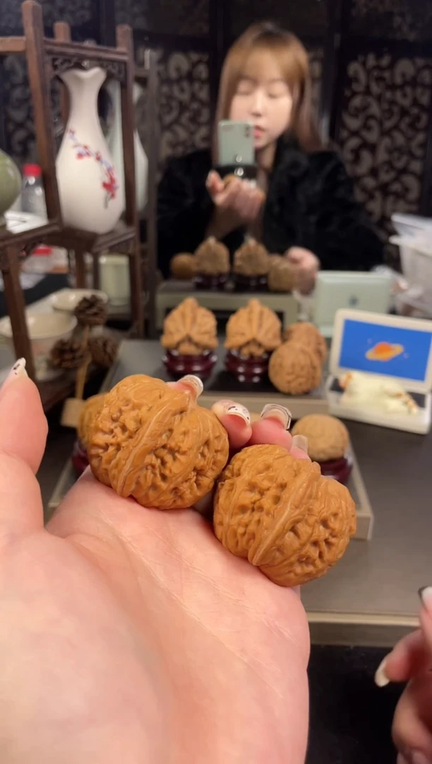 【闪购商品】文玩核桃把件平谷元宝41尺-14