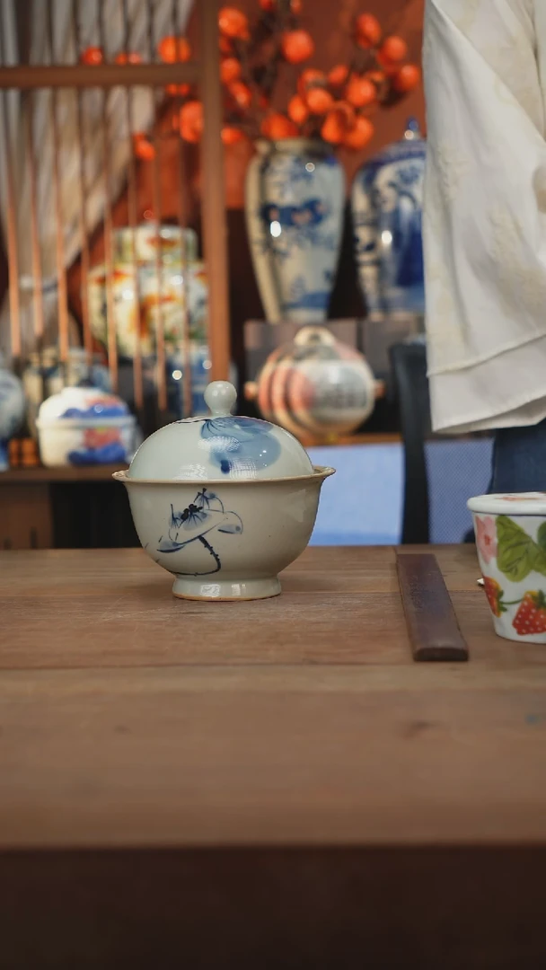 瓷片景德镇设计师釉下手绘陶瓷餐具