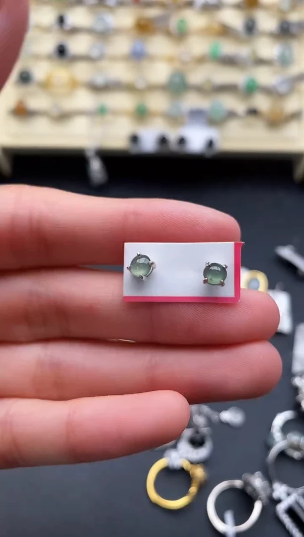 银S925镶嵌戒指翡翠111111111+3