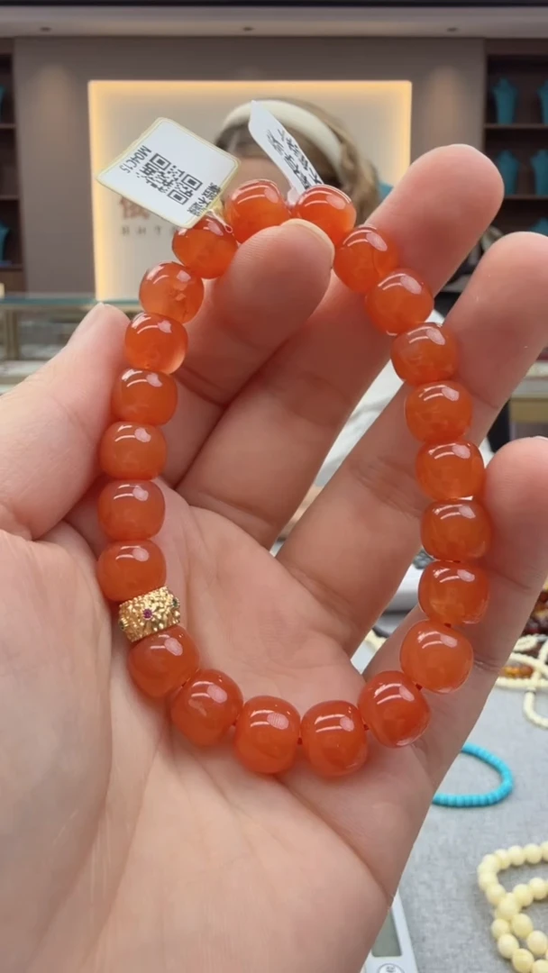 手链未镶嵌南红玛瑙128秒拍号假一罚十
