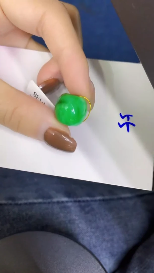 颈饰未镶嵌翡翠缅甸天然翡翠A货