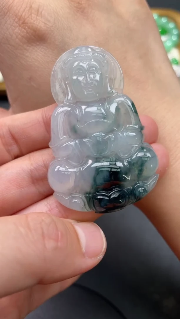 翡翠未镶嵌颈饰17.......