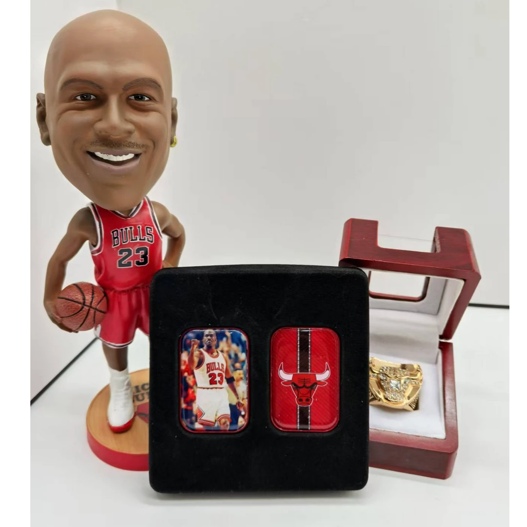 球星周边戒指纪念币手办玩具摆件