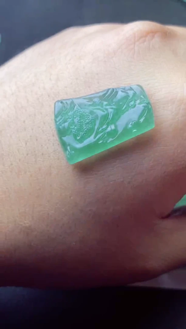 未镶嵌定制翡翠白*白发