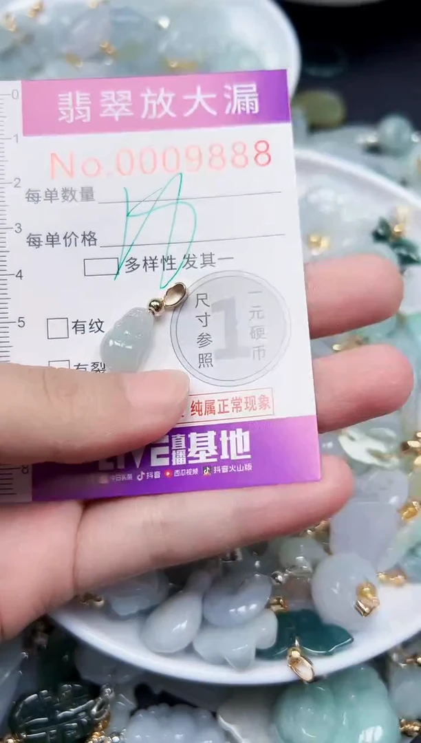 颈饰未镶嵌翡翠9888