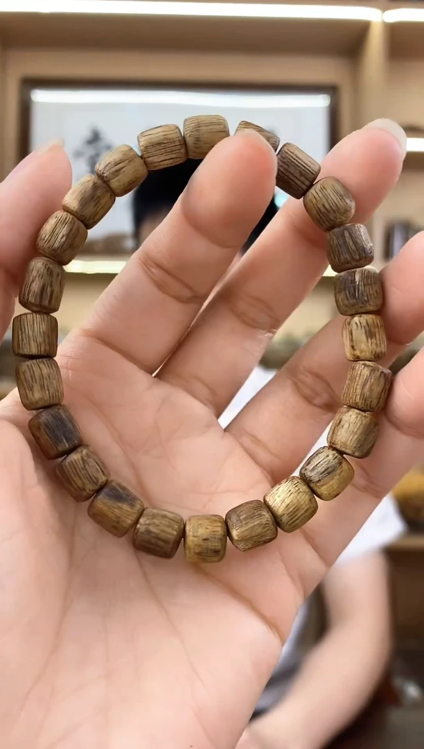 手串沉香13号棋楠桶珠4g多样性发一