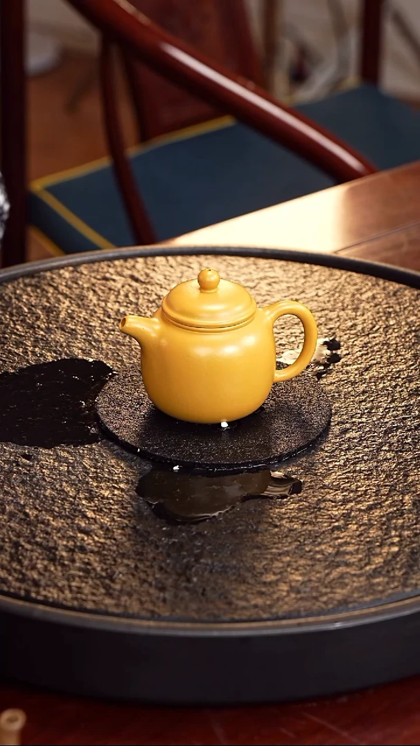 茶壶紫砂YPH 匏尊5 黄金朱泥 140毫升